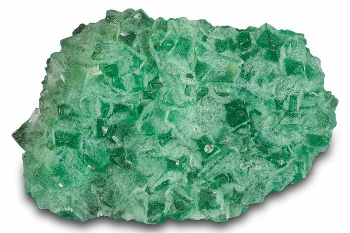 Bright Green Fluorite Formation - Nancy Hanks Mine, Colorado #285041